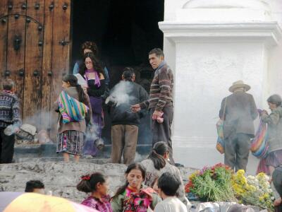 Mayan shaman, Chichicastenango, Guatemala