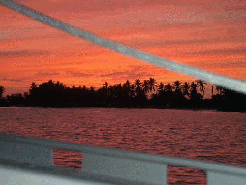 Sunset, San Blas (Mantenchen Bay) Mexico