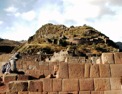 Pisac Inca ruin, Peru